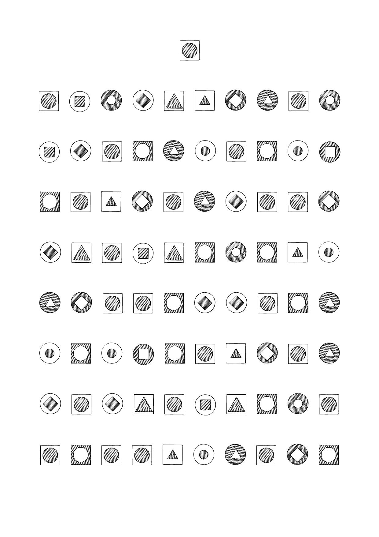 weitere Übungen zur visuellen Diskrimination | tinasblumenwiese